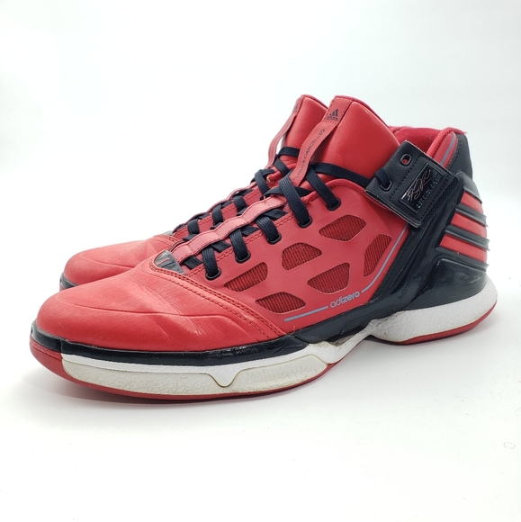 Mens Adidas Adizero Rose 2 'Windy City' The L Chicago Edition Size 12 G47565 - Picture 1 of 8
